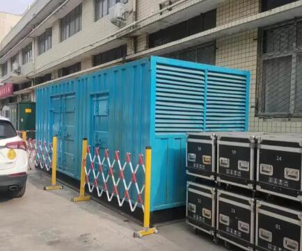 扬州静音发电机租赁